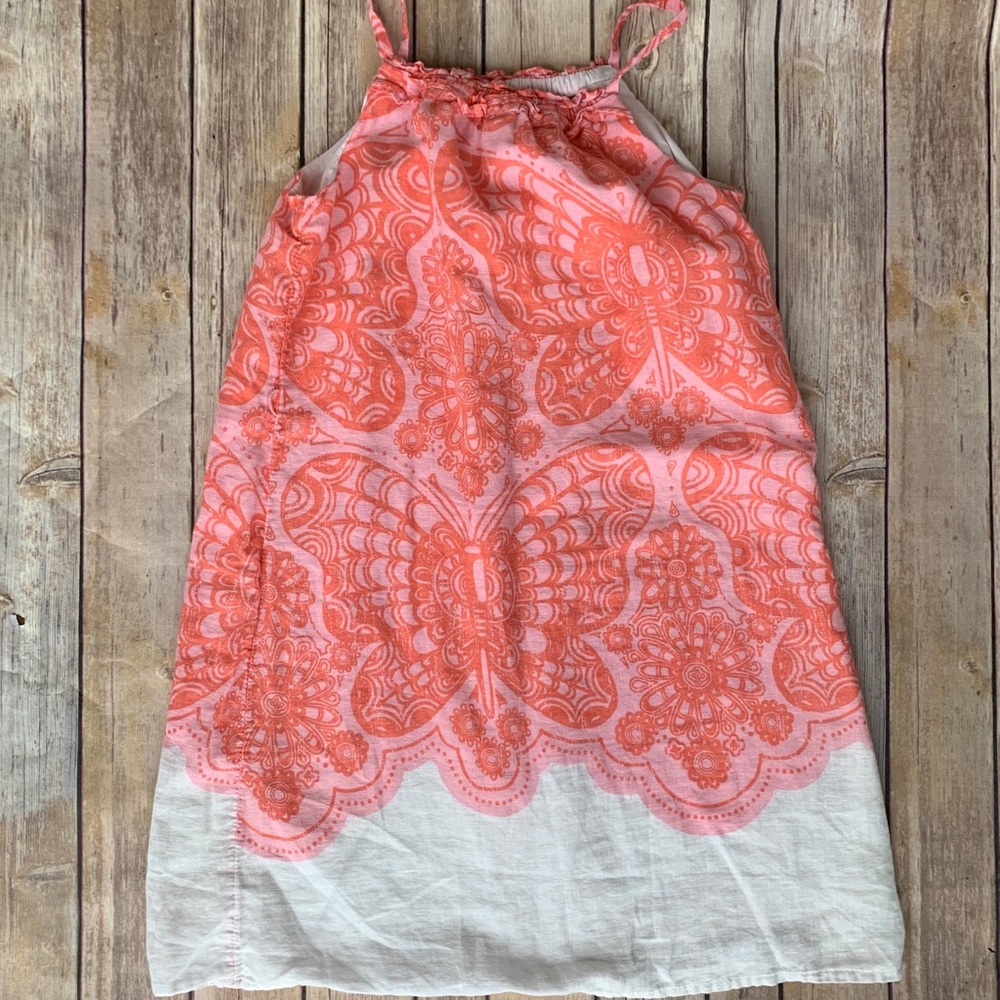 Linen blend pillow case dress